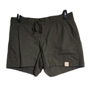 NWT Women's St. John's Bay 4" Utility Shorts Size 12 Oregano